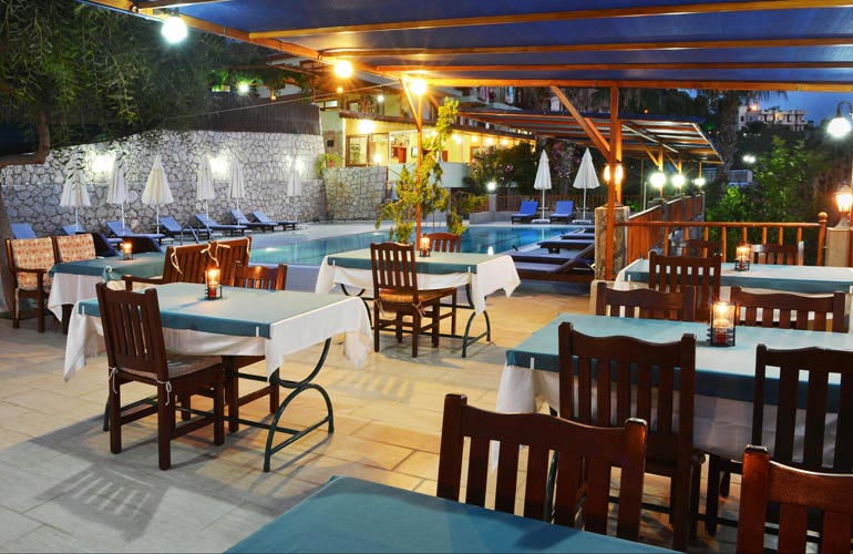 Our terrace of Delfin Hotel